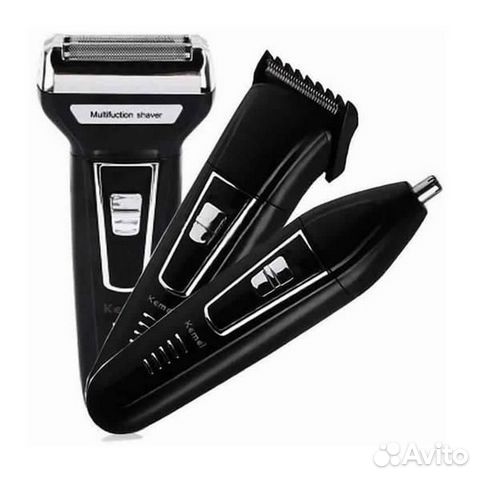 Бритва-триммер 3 в 1 Kemei KM-6559