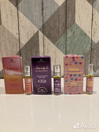 Арабские масляные духи