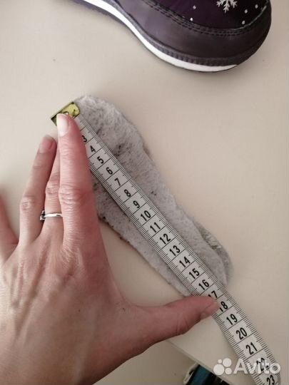 Ботинки зимние дутики для девочки