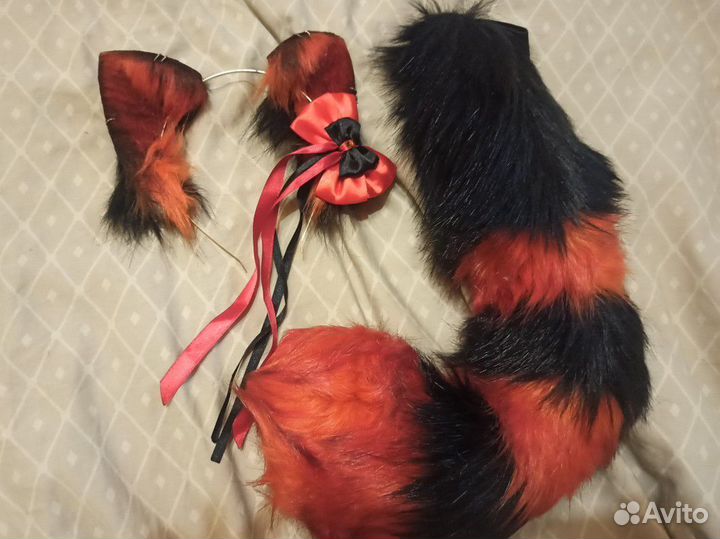 Косплей набор уши и хвост