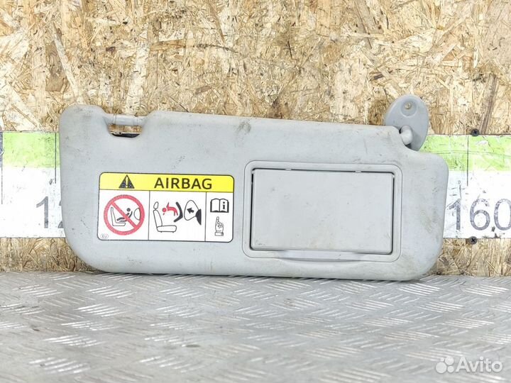 Козырек солнцезащитный Toyota Corolla e180