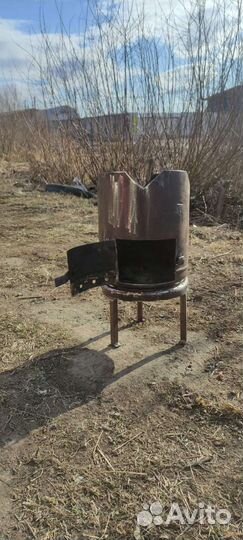 Печка под казан