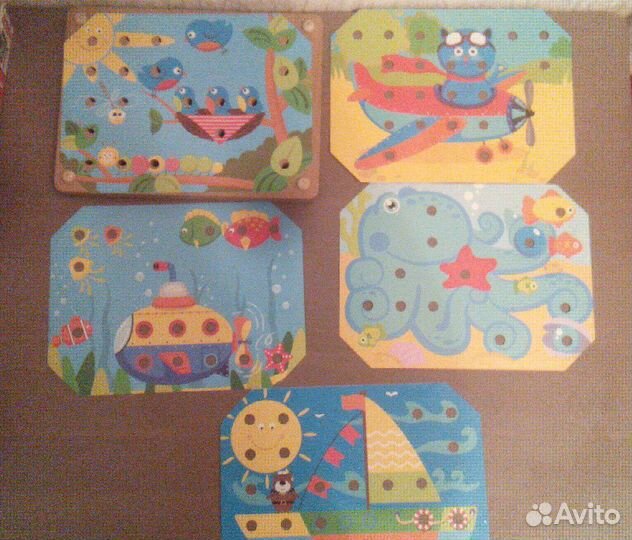 Развивающие игрушки пакетом