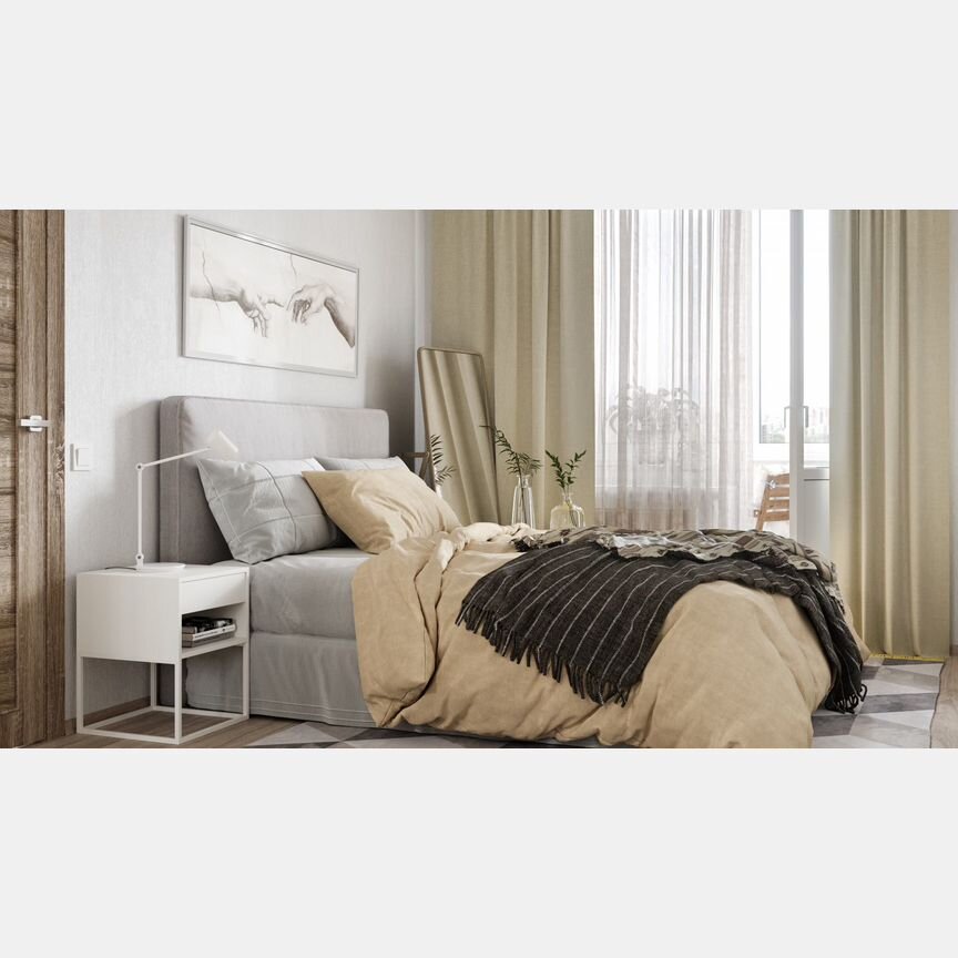 1-к. квартира, 38,5 м², 2/27 эт.