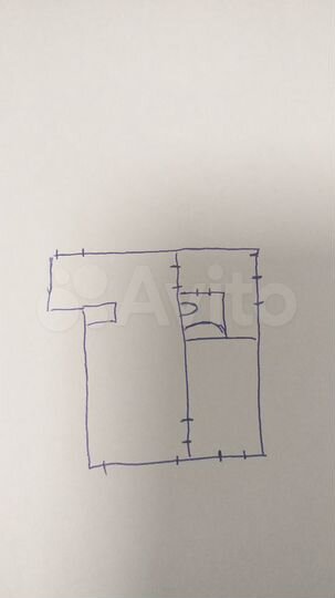 2-к. квартира, 42,3 м², 1/2 эт.