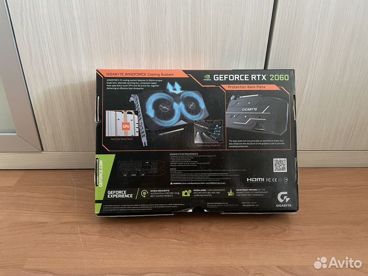 Видеокарта gigabyte geforce rtx 2060