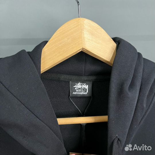 Зип худи Stussy Basic Logo SS23