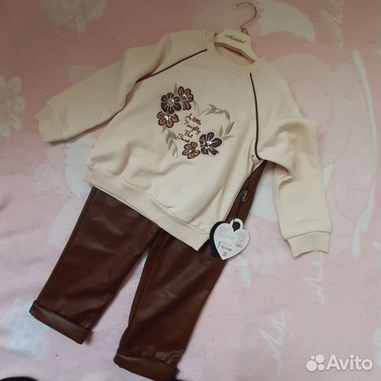 Костюм детский на девочку теплый