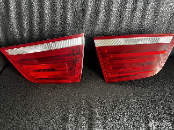 Задние фонари в крышку багажника на BMW X3 F25