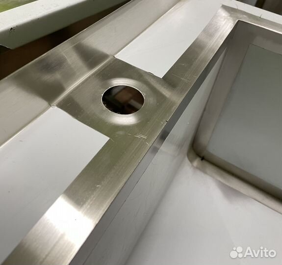 Ванна моечная из нержавейки