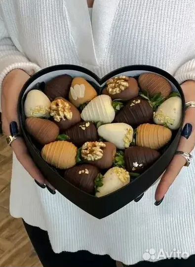 Клубника в бельгийском шоколаде набор