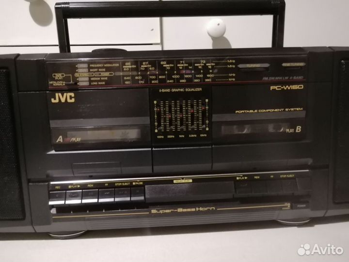 Магнитола jvc. Pc-w150