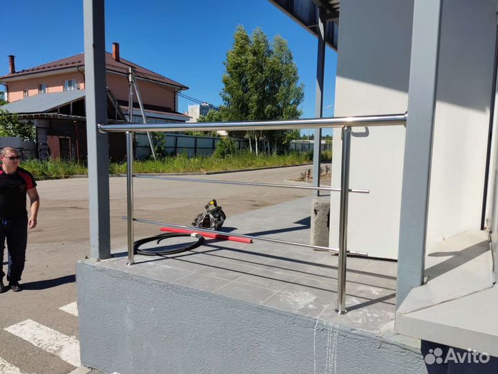 Перила из нержавеющей стали