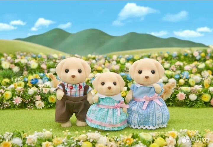 Набор Sylvanian Families Семья Лабрадоров