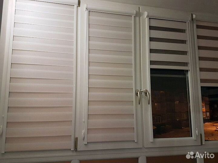 Шторы рулонные, жалюзи