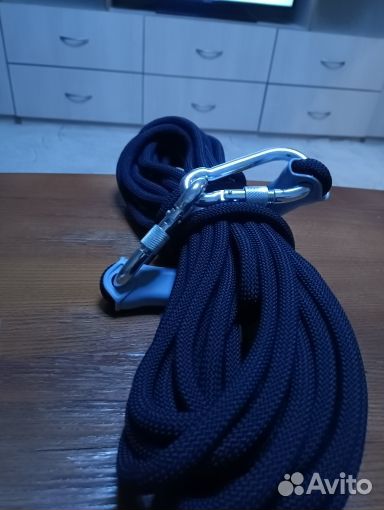 Веревка для скалолазания вспомогательная 10 метров