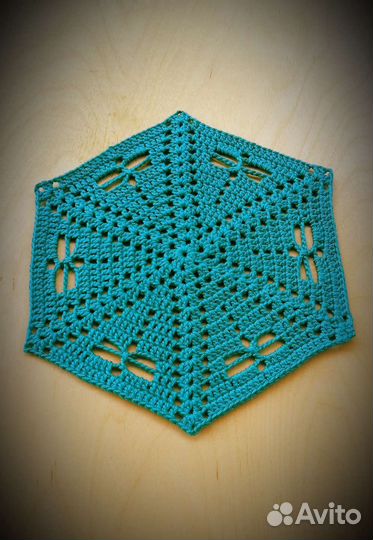 Салфетка крючком