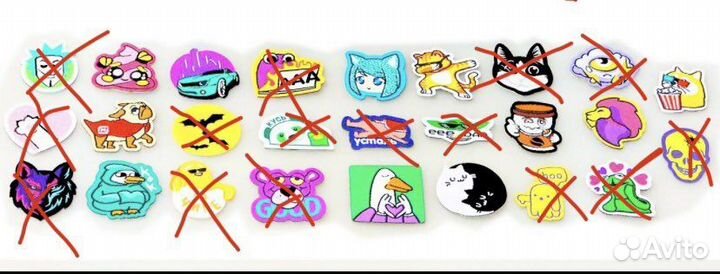 Стикерсы из магнита