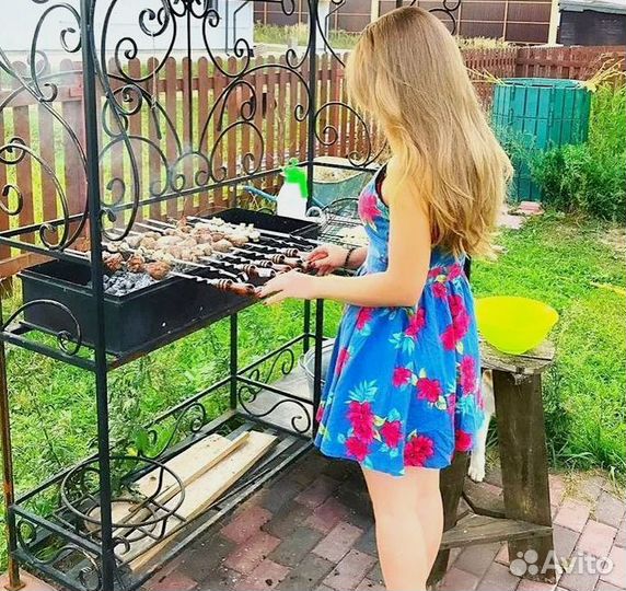 Беседка с мангалом