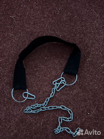 Пояс для подтягиваний с отягощением