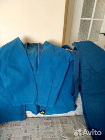 Кимоно для дзюдо синее