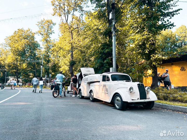 Выездной Ретро бар / Аренда Бара кофе / мороженое