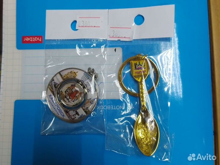 Магниты, тарелки, сув. с видами Хабаровска (новое)