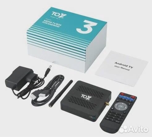 Smart TV приставка TOX3 4/32Gb rev.2