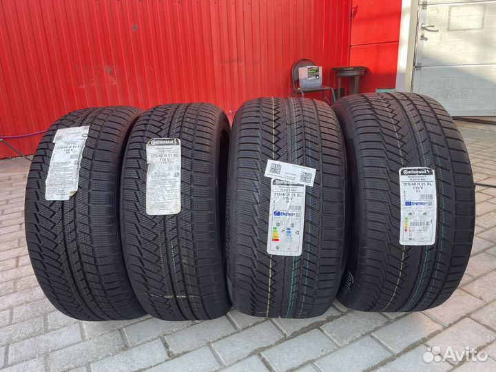 Continental ContiWinterContact TS 850P SUV 275/45 R21 и 315/40 R21 115V
