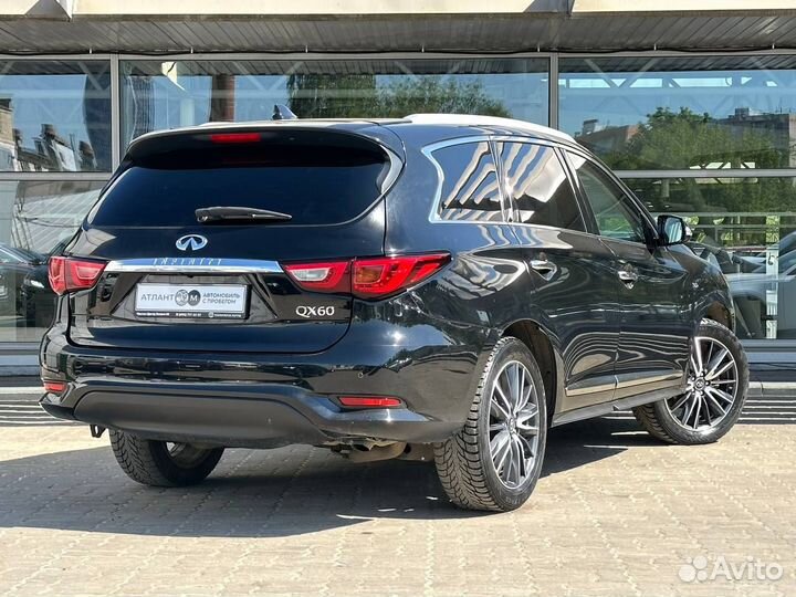 Infiniti QX60 3.5 CVT, 2017, 76 000 км