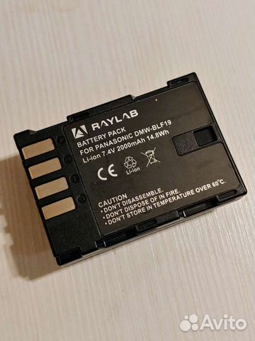 Аккумулятор DMW-BLF19 Raylab