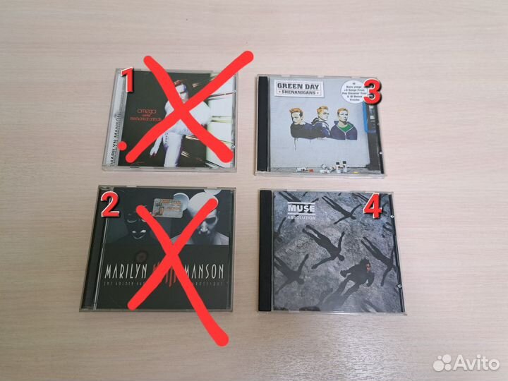 Рок CD диски лицензия