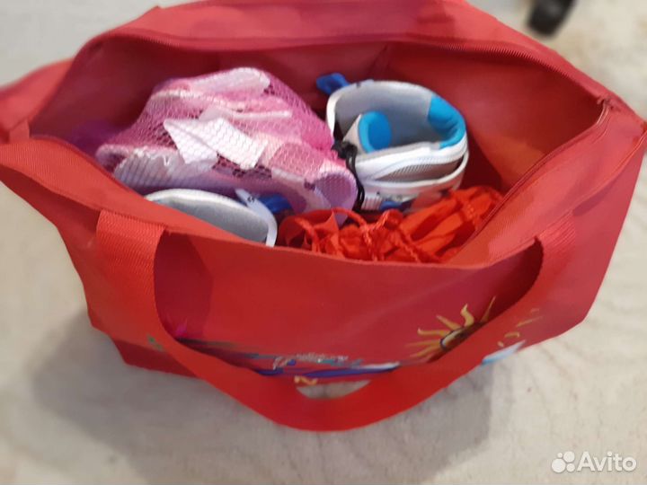 Роликовые коньки детские раздвижные