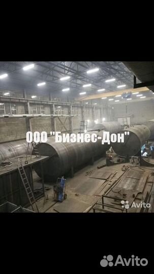 Изготовление резервуаров вертикальных, горизонталь