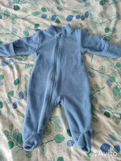 Флисовый комбинезон 62