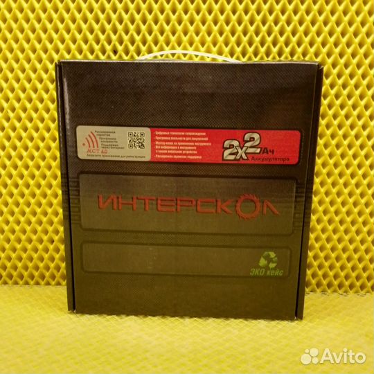 Аккумуляторная дрель-шуруповерт интерскол да-18эр