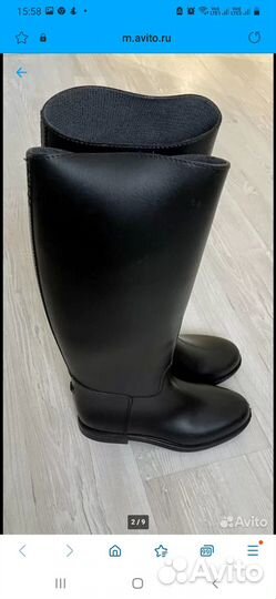 Продам сапоги для конного спорта р.37