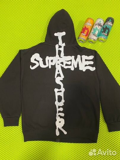 Зип худи Supreme x Thrasher (В наличии)