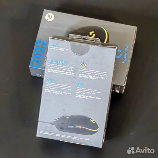 Новая Logitech G102 lightsync