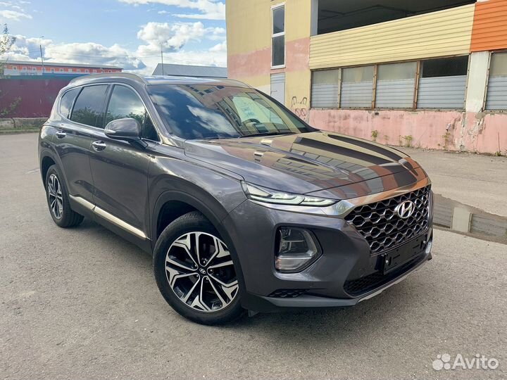Hyundai Santa Fe 2.0 AT, 2018, 46 000 км
