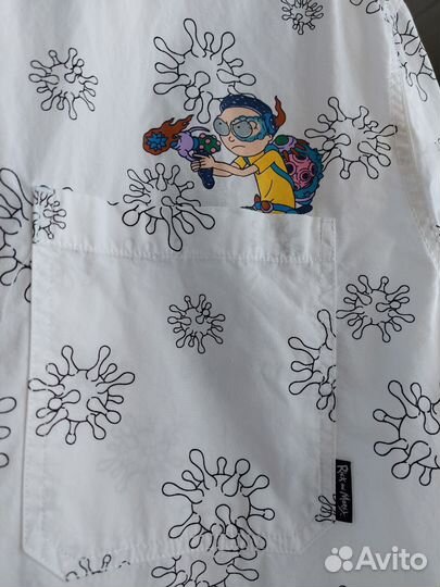 Рубашка Cropp Rick and Morty р. L