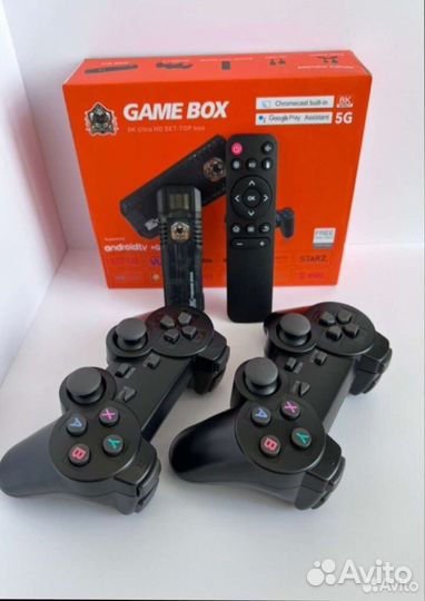 Портативная игровая приставка+ smart tv 10000 игр