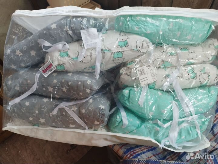 Бортики в детскую кроватку