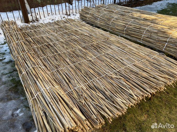 Циновки из камыша