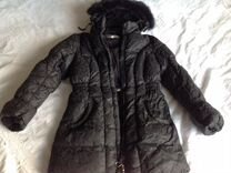Зимняя пуховая куртка для девочек 146 размера б/у