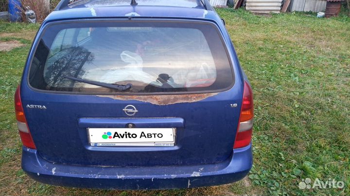 Opel Astra 1.6 МТ, 2002, 350 000 км