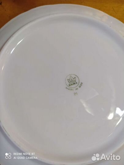 Чайный сервиз на 6 персон Германия kahla