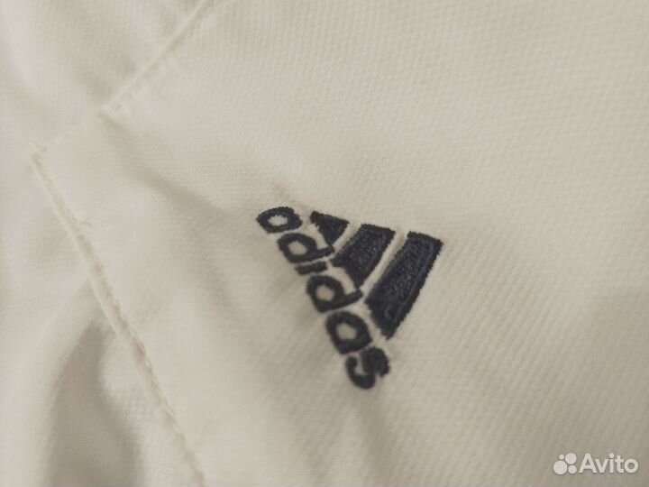 Бриджи белые женские Adidas рэп