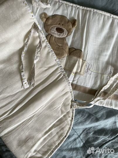 Бортики / белье Mothercare в детскую кроватку