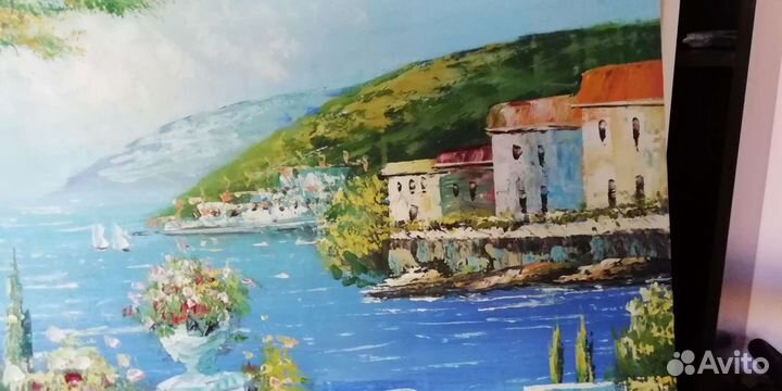 Картина маслом на холсте пейзаж